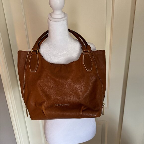 Michael Kors Leather Hobo Bag, Large - Picture 1 of 4